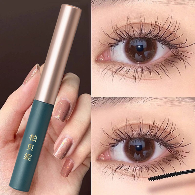 Mascara Bobeini đầu cọ mảnh chuốt cong mi tự nhiên
