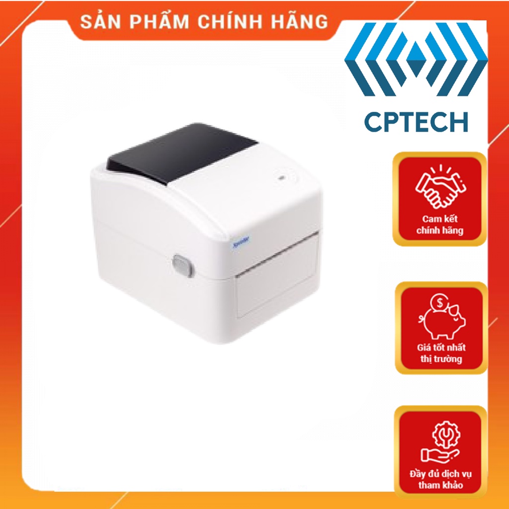 Máy In Nhiệt, Máy In Đơn Hàng, Máy In Tem Mã Vạch Xprinter XP-420B - In đơn sàn TMĐT Shopee...., In đơn GHTK, GHN..