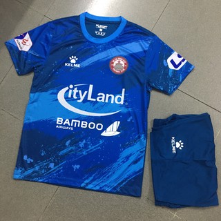 Bộ quần áo đá bóng HCM Xanh VL2021 FLG