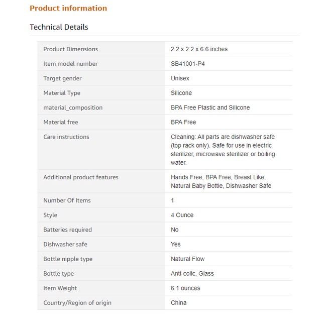 Bình sữa thuỷ tinh Dr Brown's Option+  dung tích 120ml