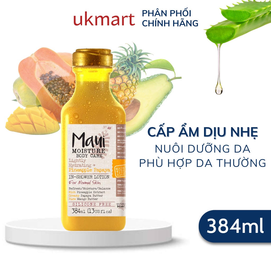 Sữa Dưỡng Thể Maui Moisture Body Care 384ml