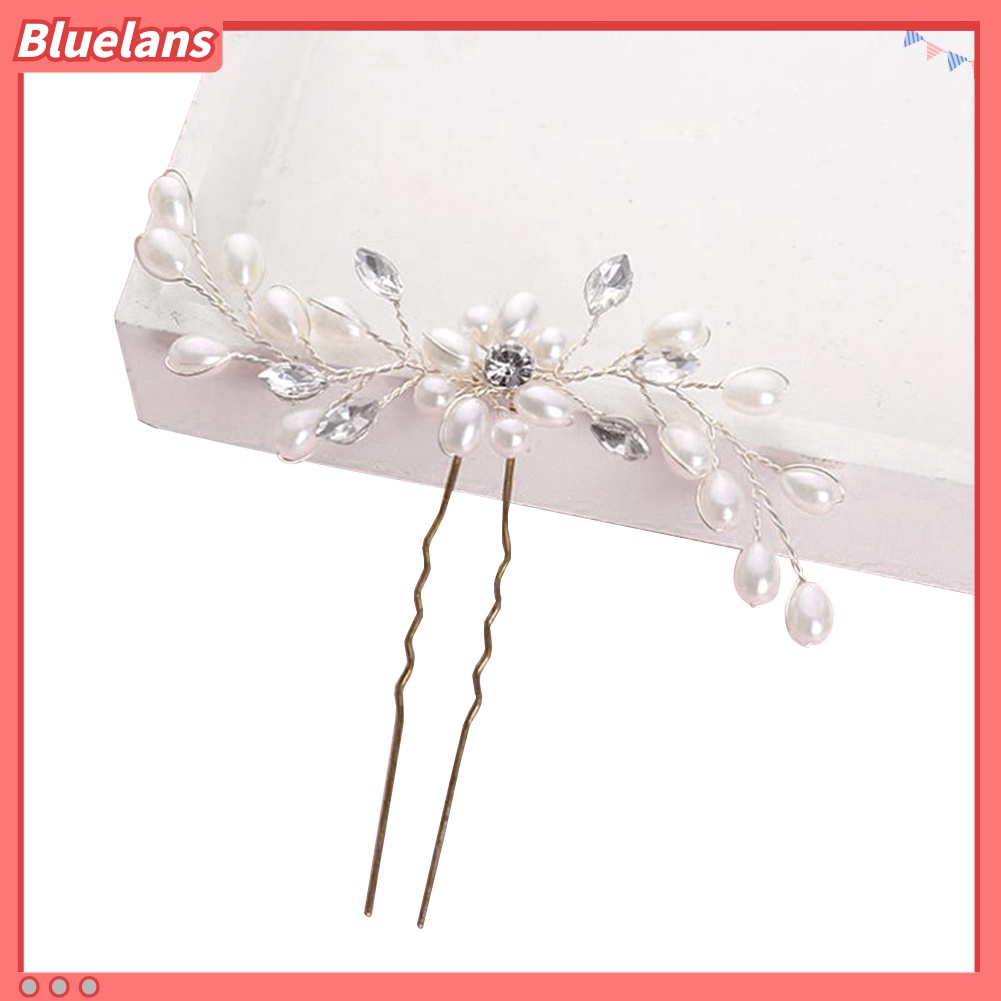 1 KẹP TóC ĐíNh NgọC Trai Giả ThờI Trang Cho Nữ