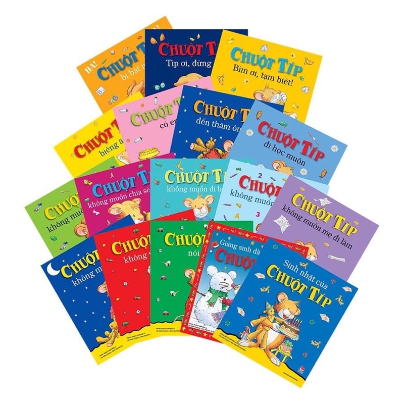 Sách- Combo 17 cuốn chuột típ