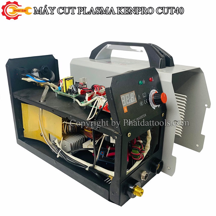 Máy Hàn Cắt Plasma Kenpro CUT40 - Có Khả Năng Cắt Sắt Dày 12mm  - Bảo Hành 12 Tháng