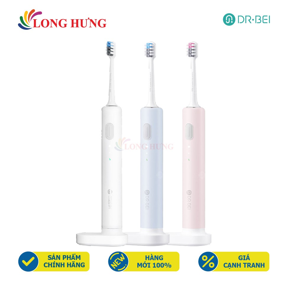 Bàn chải điện Xiaomi Shell DR-BEI Sonic BET-C01 - Hàng nhập khẩu