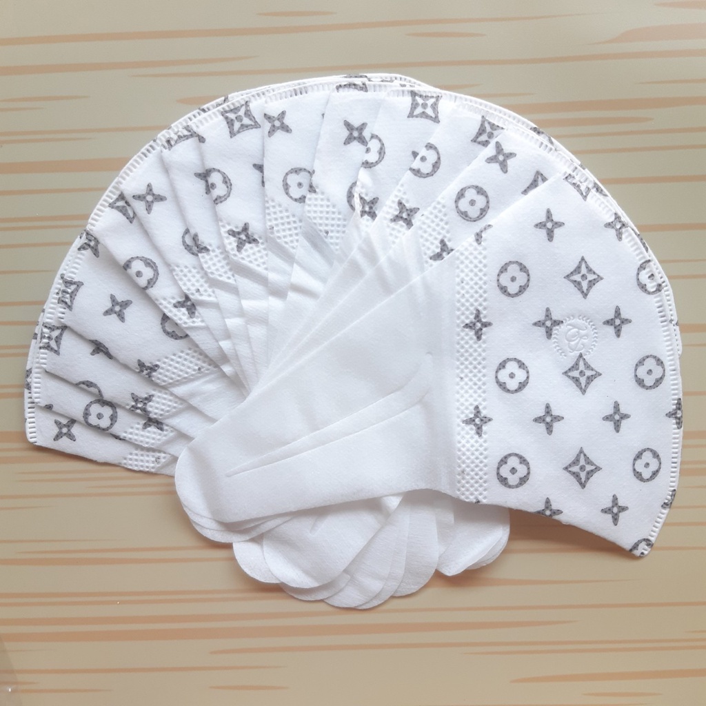 [Mẫu Mới Hot] Khẩu Trang 3D Mask LV Họa Tiết Duy Quân Xuân Lai Chất Dày Dặn, Quai Bền Dai, Ôm Mặt, Hộp 50 Chiếc Siêu Đẹp