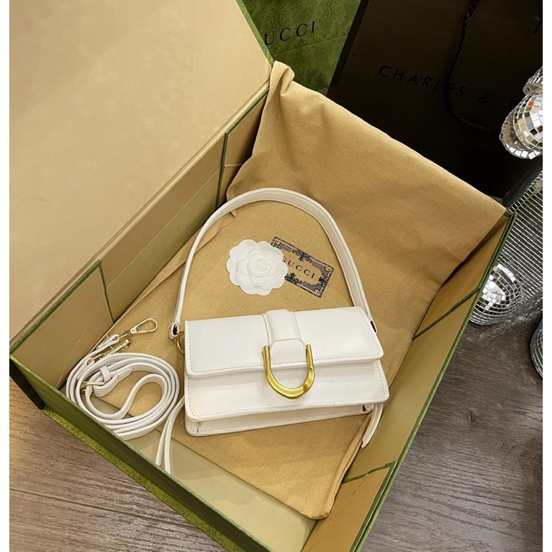 Túi móng ngựa hottrend size 18cm kèm 2 dây đeo