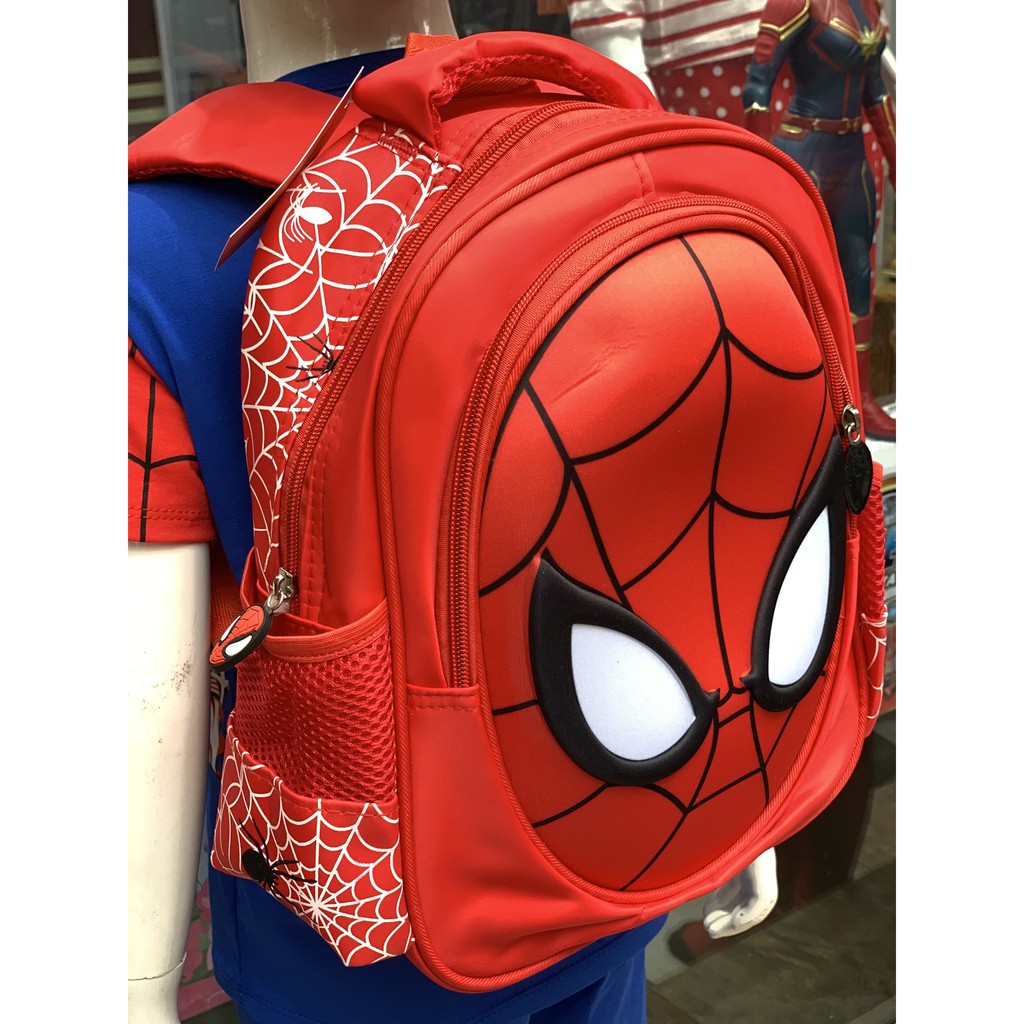 Balo Spiderman cao cấp cho bé mẫu giáo