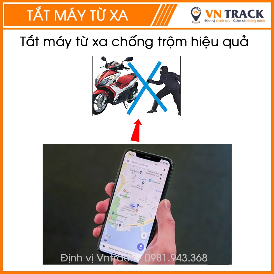 Thiết Bị Định Vị 4G Tắt Máy Từ Xa VN09F Chống Trộm Xe Hiệu Quả VNTRACK Gps Chính hãng [Bảo hành đổi mới]