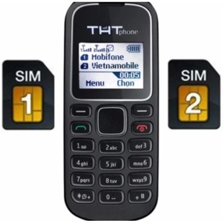 ĐTDĐ THT DISCOVERY 1280 Trắng Đen 2Sim 2Sóng