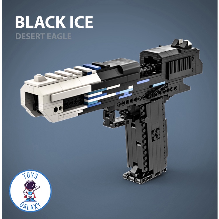 Đồ Chơi Lắp Ráp PUBG Mô Hình Lục Desert Eagle Black Ice / Blaze MOC Kevin183 / CSGO