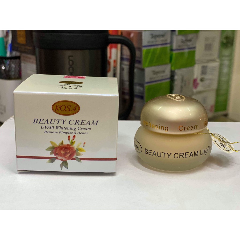 KEM DƯỠNG DA ROSA UV/30 WHITENING BEAUTY CREAM 15g