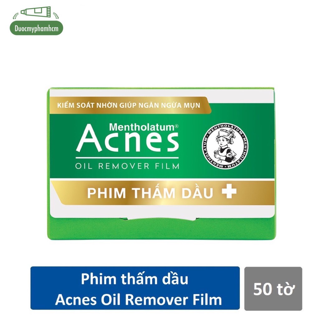 Phim thấm dầu Acnes Oil Remover Film 50 tờ