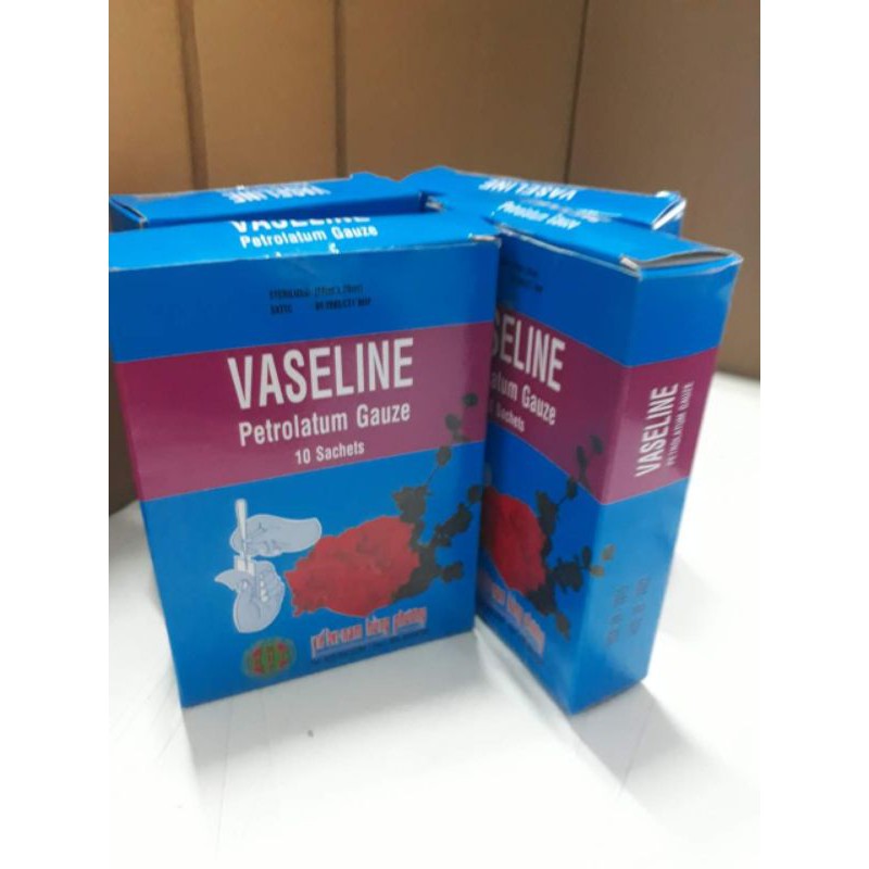 Gạc Vaseline đắp bỏng vết thương