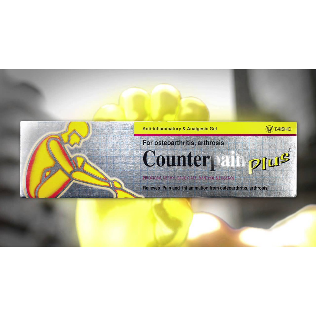 Dầu Xoa Bóp Nhức Mỏi Counterpain Plus Gold 25 & 50 Gram - Phiên bản Tăng Cường - Hàng Nội Địa Thái Lan