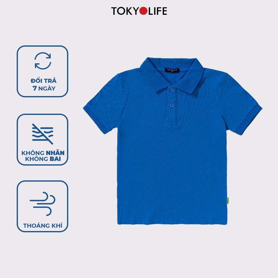 Áo Polo Trẻ em Cotton Cao Cấp Thoáng Mát TOKYOLIFE I3POL002I