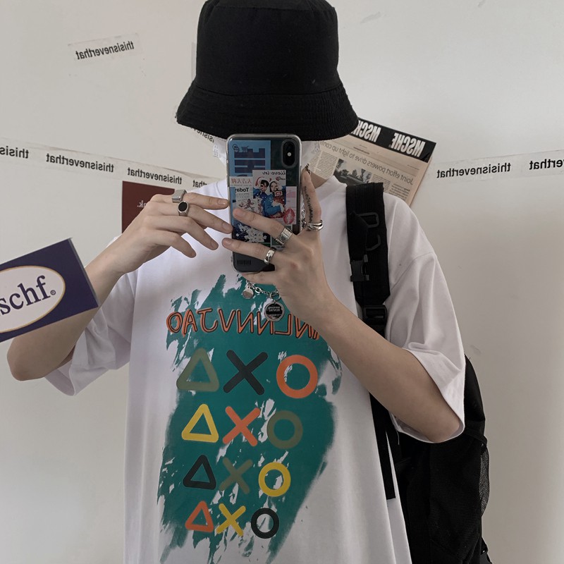 Áo thun nam tay lỡ, áo phông form rộng ATL222 | BigBuy360 - bigbuy360.vn