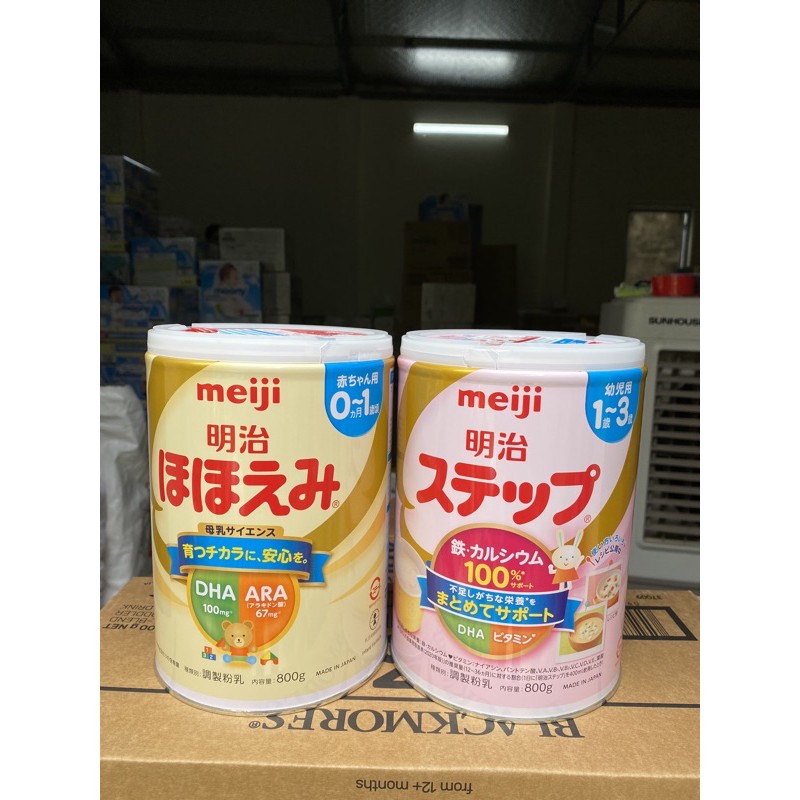 [MẪU MƠI ] Sữa MEIJI lon nội địa Nhật số 0-1 và 1-3 800g