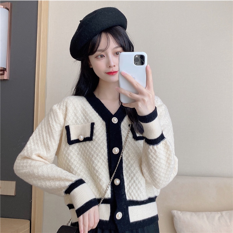  Áo Cardigan len phối Viền Hàng Quảng Châu Thời Trang Nữ - GUEM Clothes | BigBuy360 - bigbuy360.vn