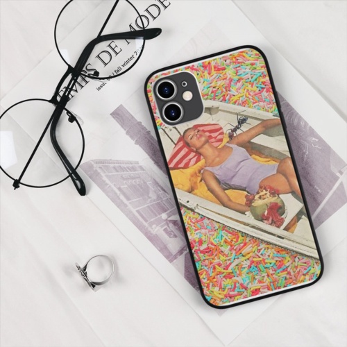 Ốp lưng iphone SAMSUNG hình woman on candy pool collage art minimalism đẹp ốp dẻo  cho các dòng iPhone PAP20210875