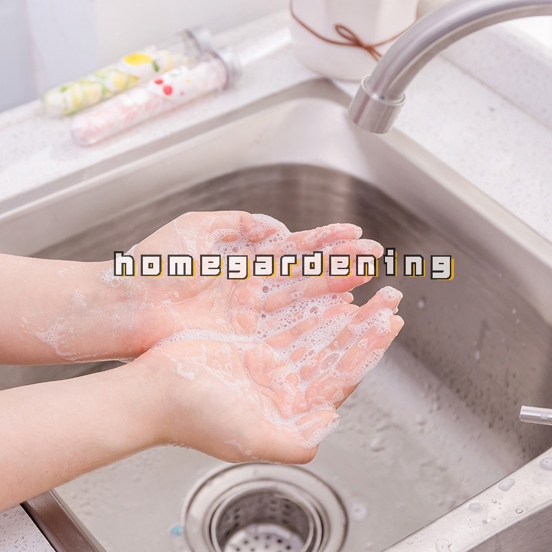 4 Ống đựng giấy xà phòng dùng một lần màu ngẫu nhiên tiện dụng khi đi du lịch
