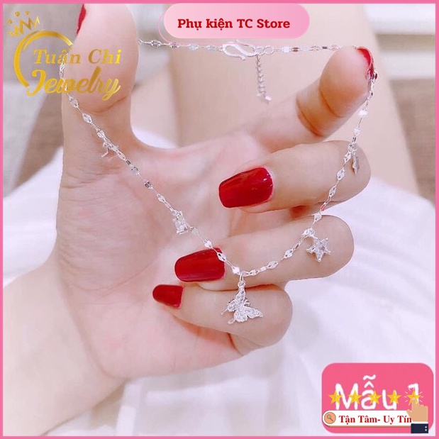 Lắc Chân Nữ ⚡HÀNG MỚI VỀ⚡ Vòng Chân Bạc Nữ, Kiểu Dáng Thanh Lịch, Cá Tính, Mẫu Mới Nhất