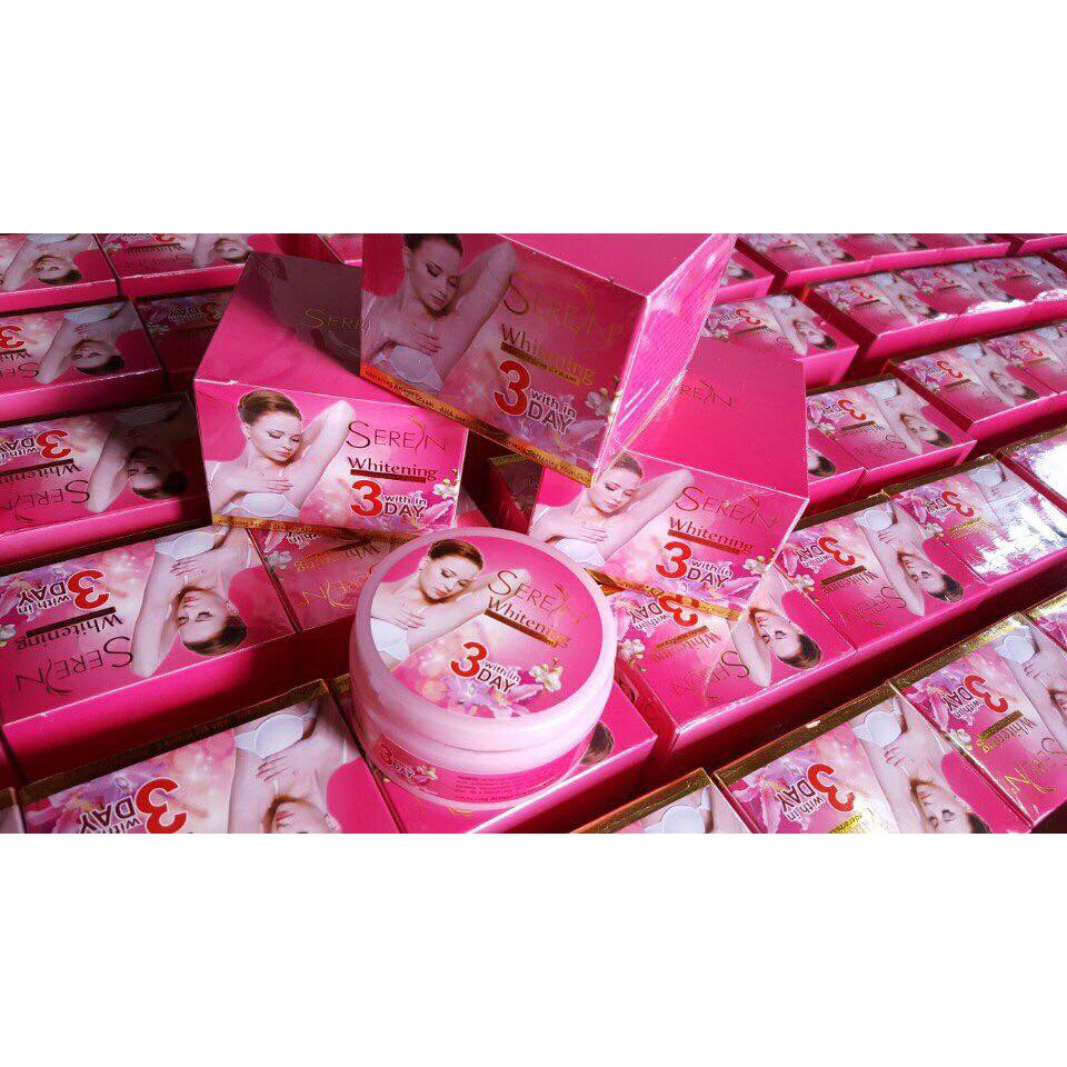 Kem giảm thâm nách, thâm mông, bẹn, đầu gối Seren 3DAY Cam kết hết thâm trong 1 tháng [Cam kết chính hãng Thái Lan] | BigBuy360 - bigbuy360.vn