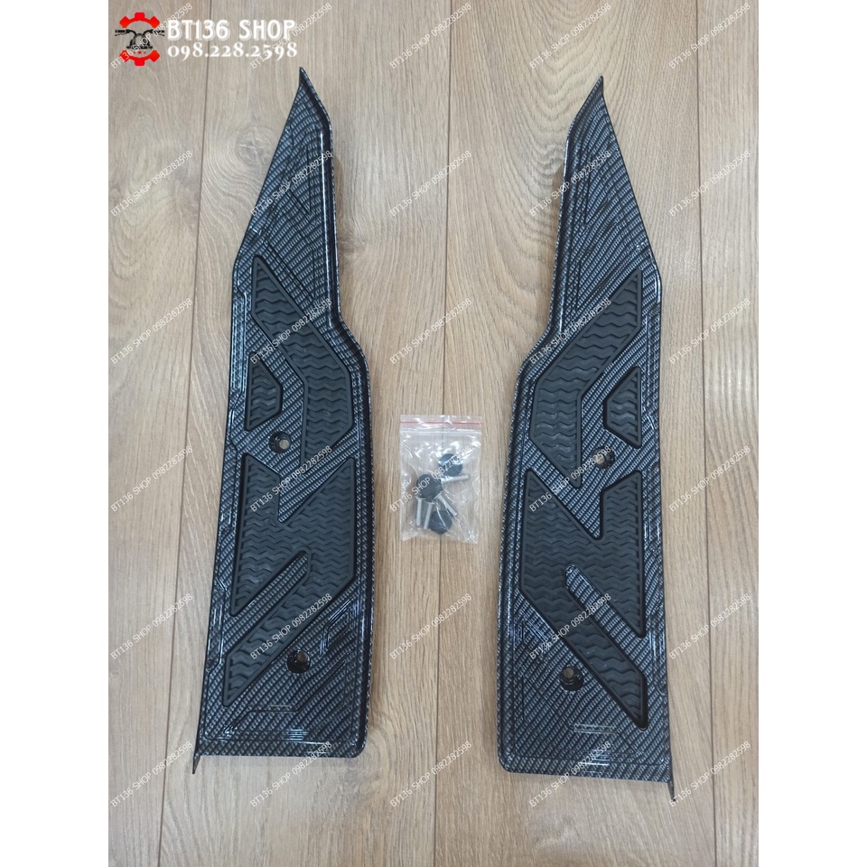 Thảm Để Chân Air Blade 2020 - Thảm Lót Sàn AB20 - Cao Su / Inox / Nhựa Xi