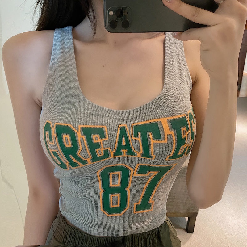 Áo Thun Tay Ngắn In Chữ Thời Trang Mùa Hè Dành Cho Nữ