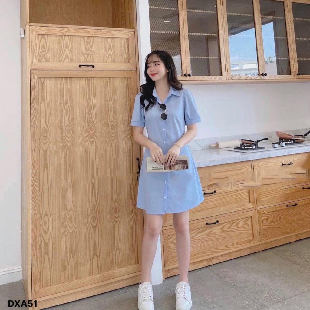 (MẪU MỚI-FREESHIP) ĐẦM CỔ SOMI XUÔNG❤️ CHIBEST_DXA51