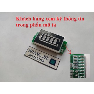 Module led báo pin đa năng 1s 2s 3s 4s 5s 6s 7s 8s