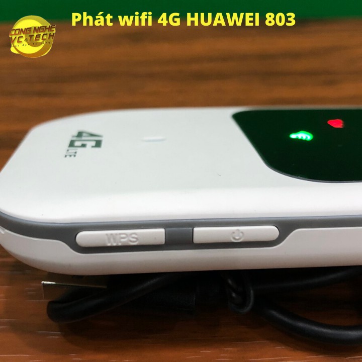 Bộ Phát Wifi 4G LTE/ 3G Huawei RS803 (150Mbps) - Hàng chính hãng-Bảo hành đổi mới 100%