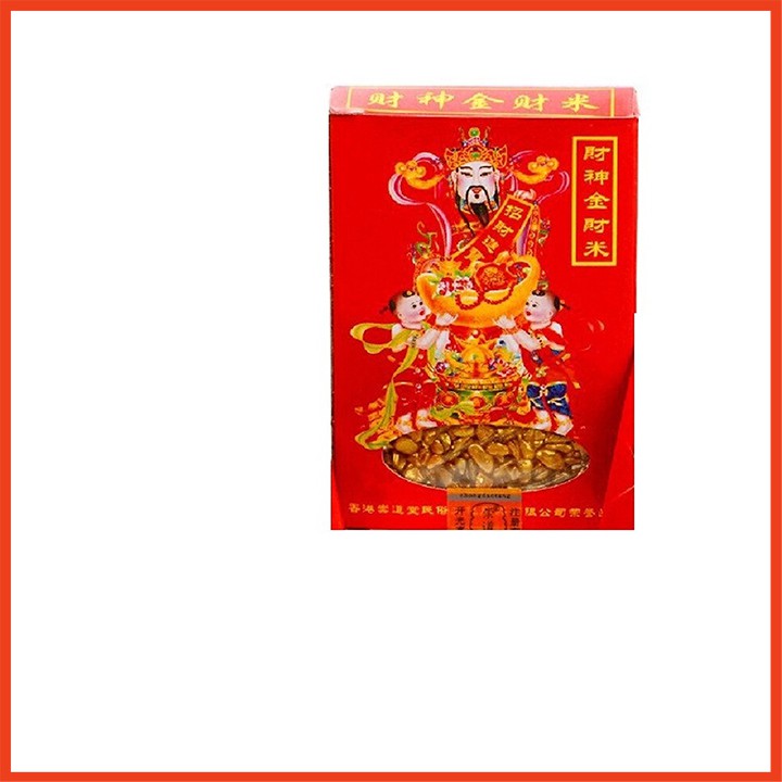 Combo Gạo vàng may mắn+ Bộ thất bảo thần tài