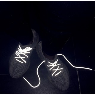 Dây giày tròn phản quang 3M Yeezy (tặng kèm lọ đựng)
