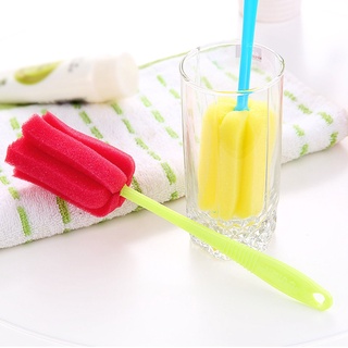 Inste Wineglass Sponge Cup Food Brush Kitchen Cleaning