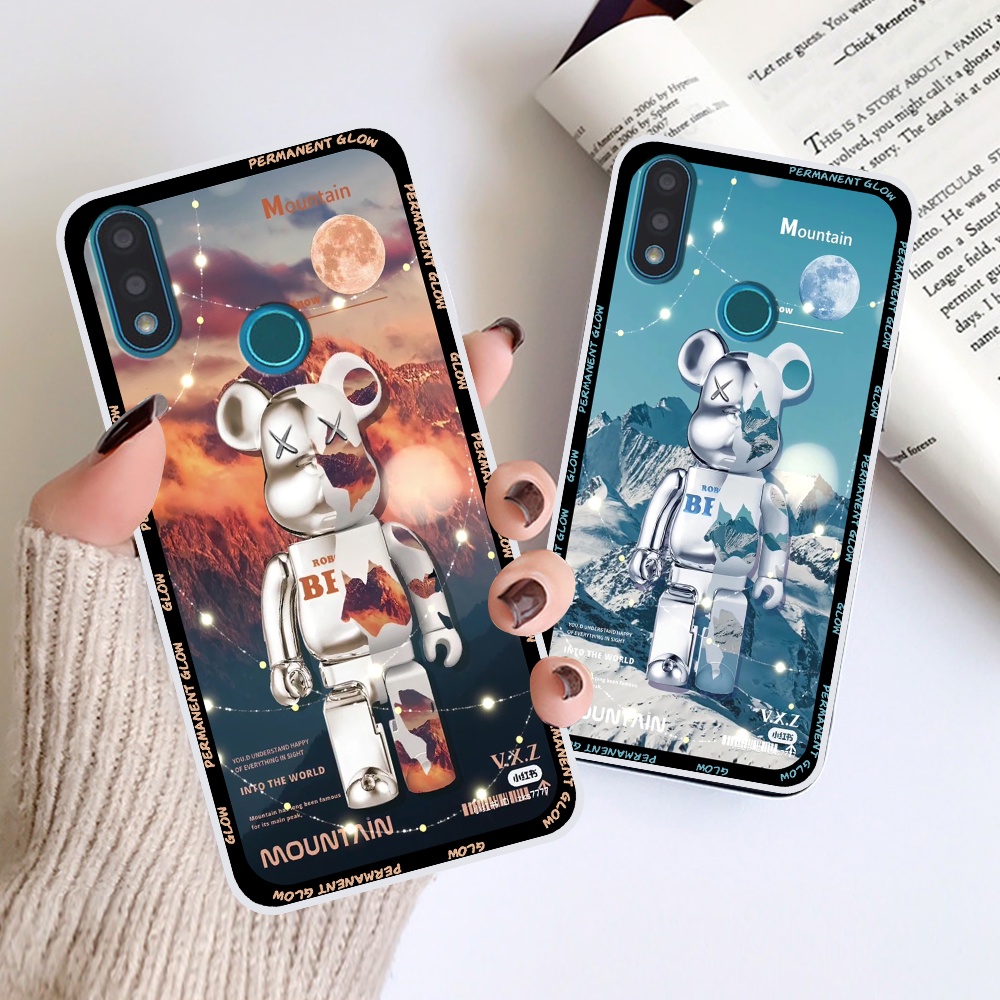 Ốp Vsmart Joy 2 Plus / Joy2+ in hình họa tiết Mountain, Be@rbrick dễ thương (T13 - T18)