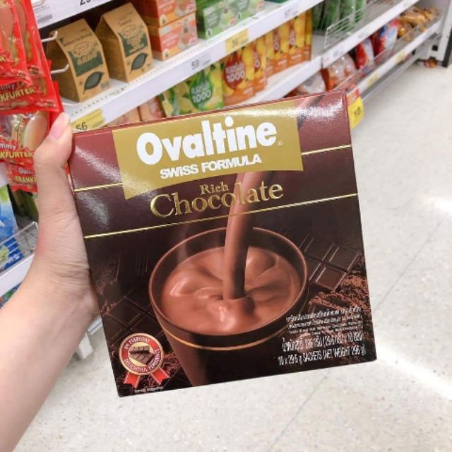 Ovaltine Chocolate cao cấp thơm ngon Thái Lan