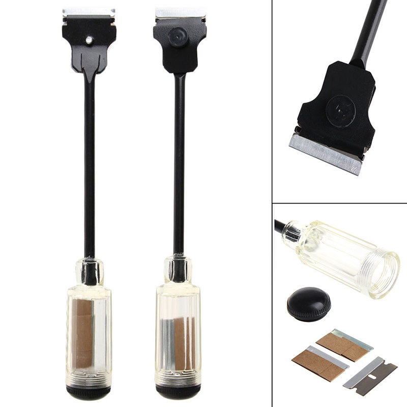 Dụng Cụ Cạo Sơn Móng Tay Cầm Dài Tiện Lợi Dành Cho Xe Hơi