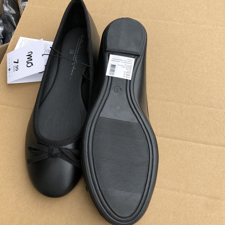 Giày búp bê Mã B4 đế bệt đính NƠ NHỎ dễ thương | BigBuy360 - bigbuy360.vn