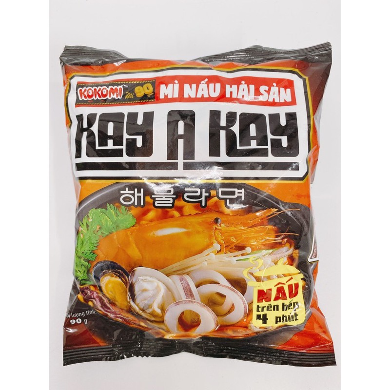 MÌ NẤU HẢI SẢN KAY A KAY KOKOMI GÓI 90G