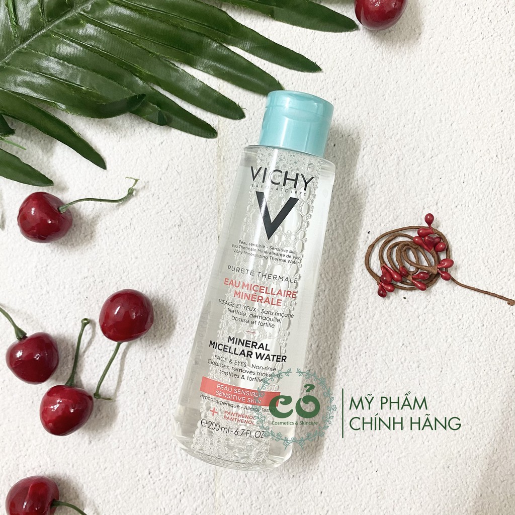 Nước tẩy trang dành cho dầu, da hỗn hợp và da nhạy cảm Vichy Mineral Micellar Water Skin