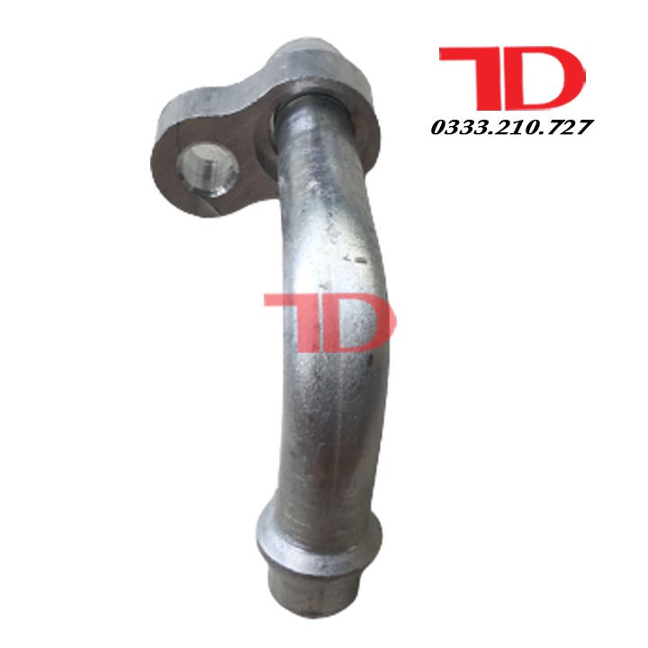 Cút nhôm cong bắt bích R12