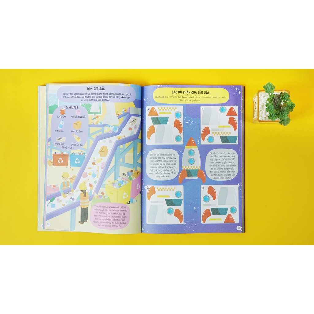 SÁCH - SCIENCE CHALLENGES - Cuốn sách khổng lồ về các hoạt động khám phá khoa học