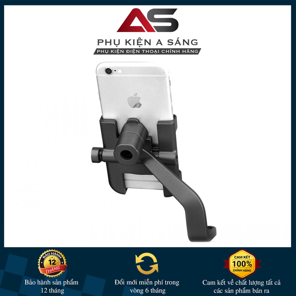 [ Có Video] Giá Đỡ - Kẹp Điện Thoại Gắn Xe Máy Inox C2 Chống Rung, Chống Cướp Cực Chắc Chắn | BigBuy360 - bigbuy360.vn