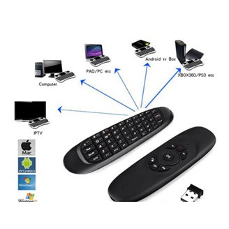 Bàn phím chuột bay C120 cho Android TV Box