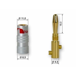 Jack rắc loa amply bắp chuối siêu hot(1 cặp) có tặng gen co