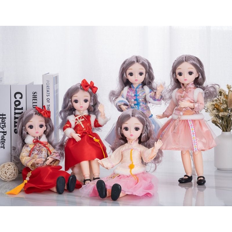 Đồ chơi váy cổ trang búp bê baboliy 30cm mẫu mới.