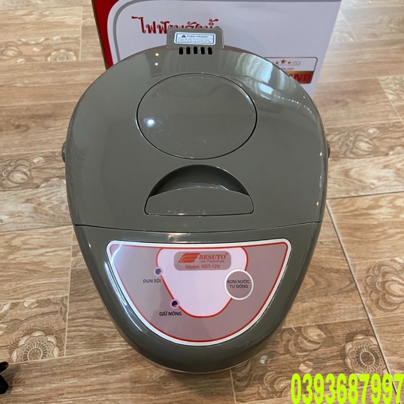 Bình Thuỷ Điện Besuto 129 Tính Năng Đun Nước Nhanh-Hệ Thống Bơm Nước Mạnh