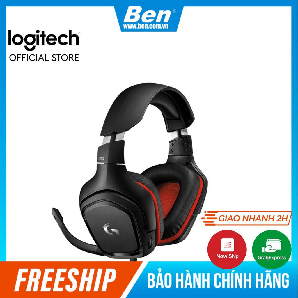 Tai nghe chuyên game Logitech G331 Âm thanh nổi (G331 Stereo Gaming Headset) - Bảo Hành Chính Hãng - BenComputer