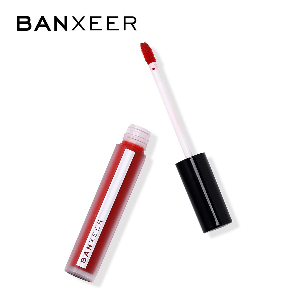 Son môi lì BANXEER dạng lỏng lâu trôi 8 màu tùy chọn 30g